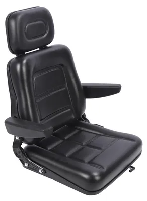 Produktbild von Ergonomischer Traktor-Sitz - Verstellbare Kopfstütze - Multifunktional