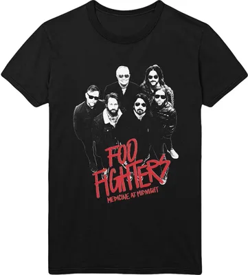 Image de Foo Fighters - "Medicine At Midnight" T-shirt pour homme/femme unie RO1130 (XL) (Noir)