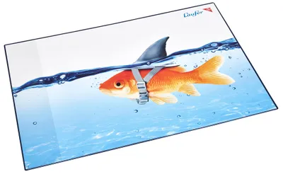 Produktbild von Läufer Schreibunterlage Goldhai 400 x 530 mm