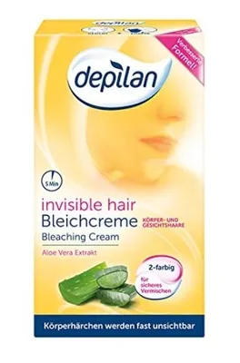 Produktbild von (Depilan, Haaraufhellungscreme für Gesicht, Körper, 2 x 50 ml