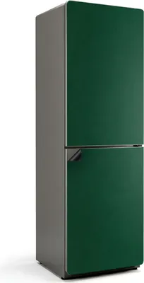 Produktbild von Farbe Dunkelgrün – Magnetische Kühlschrank Abdeckung – Dekorfolie magnetisch Küche – Kühlschrank Magnet Deko – selbstklebende Magnettafel – Magnetfolie für Kühlschranktür – 60x190 cm