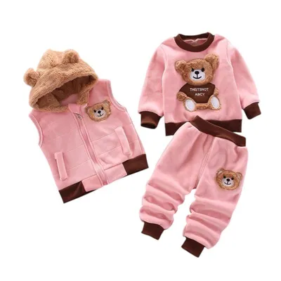 Produktbild von Kuscheliger Winter-Sweatanzug für Kinder