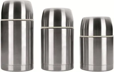 Produktbild von Ibili Isolierter Lebensmittelbehälter Edelstahl Thermobehälter 1000 ml doppelwandig für heiße Mahlzeiten