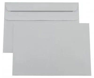 Produktbild von Kaenguruh C6 Briefumschlag, selbstklebend,holzfrei weiss 75 g,grauer Innendruck