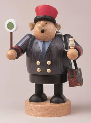 Produktbild von Eisenbahner (20cm) Räuchermann von KWO