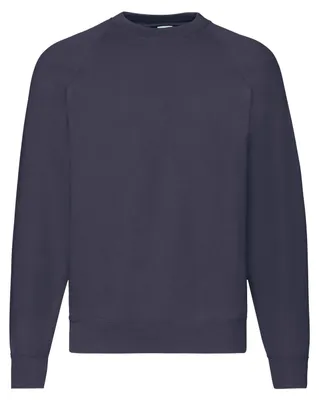 Produktbild von Fruit of the Loom - "Classic" Sweatshirt für Herren Raglanärmel FK2535 (S) (Marineblau)
