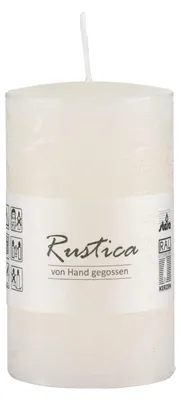 Produktbild von durchgefärbte Rustic Kerzen Champagner 200 x Ø 70 mm, 1 Stück