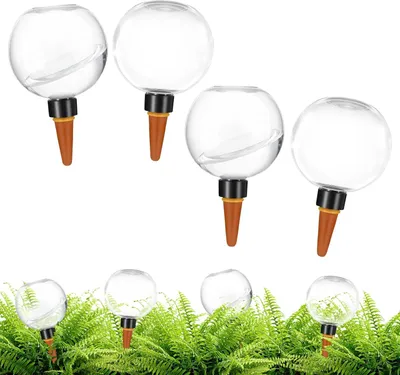 Productafbeelding van Bewateringsballen voor Planten, Automatische Plantenbewatering, 4 Stuks, 500 ml, Keramiek, Voor Binnen en