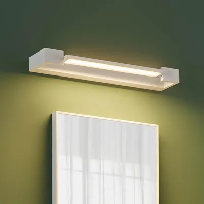 Produktbild von KOSILUM - Wandleuchte, Aluminium und Acryl - Weiß - Orlène