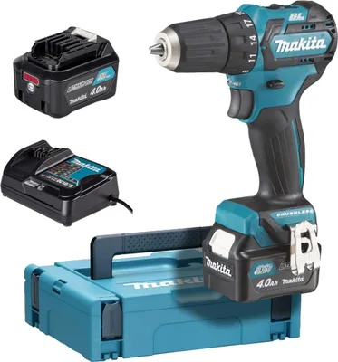 Image de Perceuse visseuse 12 V CXT Li-Ion - MAKITA - avec 2 batteries 10.8V 4.0Ah - chargeur - MakPac - DF332DSMJ
