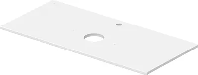 Image de Console Duravit Sivida, 1 découpe au centre, 1080x500mm, 2670023200