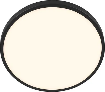 Produktbild von Briloner NOBRE LED Deckenlampe, Dekorblende, Warmweißes Licht, Schwarz, Ø24 x 6 cm