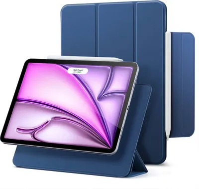 Produktbild von ESR Rebound Magnetic Apple Apple iPad Pro 12.9 2020/2021/2022 (4, 5, 6. Gen) / Air 13" 2024 (6. Gen) / 13" 2025 (7. Gen) Marineblau