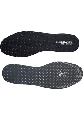 Produktbild von ENDURANCE Frischesohle mit praktischer Aktivkohle 1001 Black 35-39