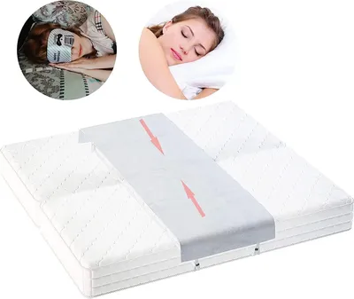 Zdjęcie produktu dla Mattraswig Bedbinder Love Bridge Mattraswiggen to szwy między dwoma łóżkami Mattraswig Binder Lovebridge 230x50 cm