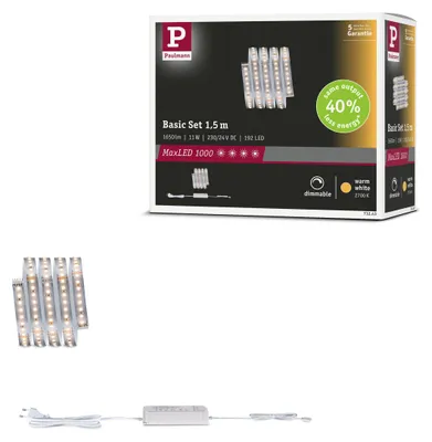 Produktbild von Paulmann MaxLED 1000 LED Strip Warmweiß Basisset