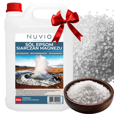 Produktbild von Magnesiumsulfat – Bittersalz (Epsom Salz) 5Kg – Rein – Nuvio