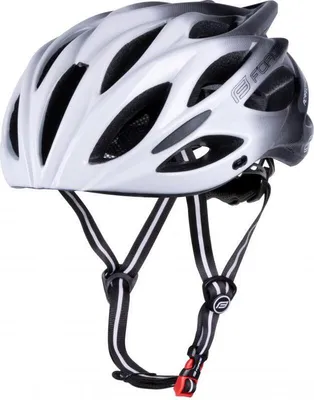 Produktbild von Force Bull Hue Helm weiß-schwarz größe L-XL (58-61 cm) 90290502