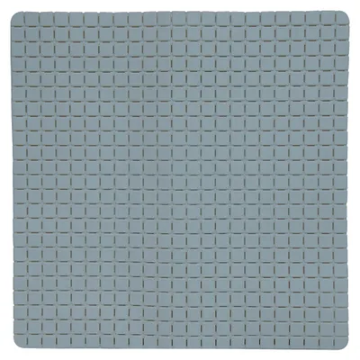 Produktbild von Premium Duschmatte Badematte antibakteriell rutschfest mit Saugnäpfen - Grau - ca. 54 x 54 cm