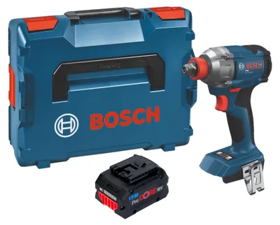Image de Visseuse à chocs sans fil Bosch GDX 18V-285 Professional 18 V 285 Nm + 1 batterie ProCORE 5,5 Ah + L-Boxx - sans chargeur