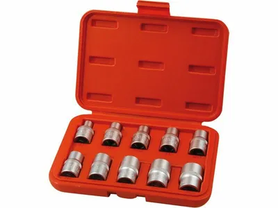 Produktbild von Nasadki wewnętrzne TORX, zestaw 10, CrV EXTOL-PREMIUM
