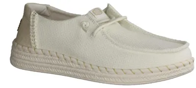 Produktbild von Hey Dude Mokassins Schnürschuhe Damen 32303337383132 Weiß 42 EU