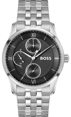 Produktbild von Herrenuhr Hugo Boss Principle Master 1514274, Silber/Schwarz