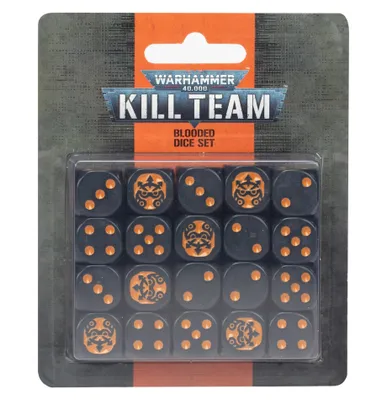Produktbild von Warhammer 40.000 Kill Team Blooded Dice Set