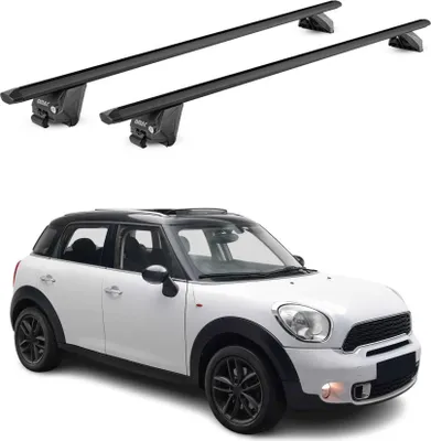 Produktbild von Dachträger Grundtäger für Mini Countryman R60 F60 2010-23 100kg Alu ABE Schwarz