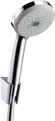 Produktbild von Duschkopf mit 3 Strahlarten und Halterung Chrom