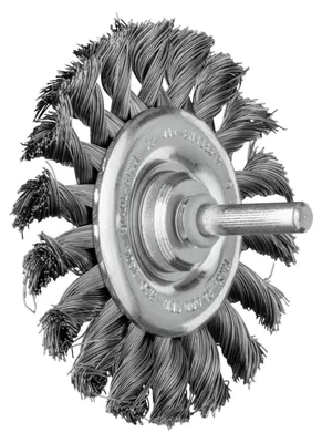 Produktbild von PFERD 43702001, Schleifbürste, Universal, 25000 RPM, Rund, 6 mm, 7,6 cm