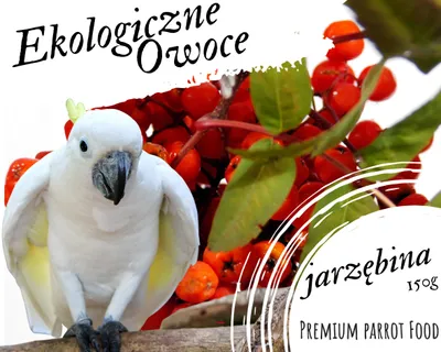 Zdjęcie produktu dla Premium Parrot Food -Jarzębina - dla wszystkich papug 150g