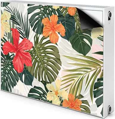 Produktbild von Magnet Verkleidung Abdeckung Heizkörperabdeckung Heizkörperabdeckung 90x60 cm - Hawaiianer, Insel