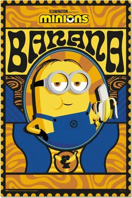 Produktbild von Minions - Banana - Poster 61x91,5 cm