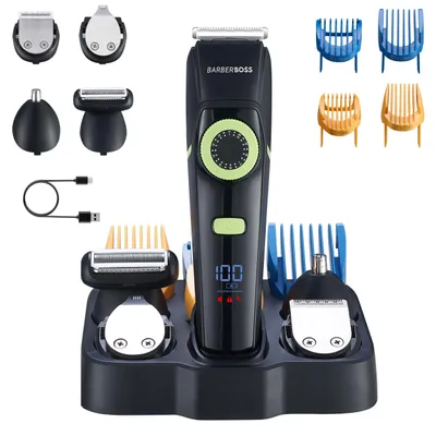 Produktbild von BarberBoss Haarschneider, Bartpflege-, Ohr- und Nasenhaarschneider, Präzisions-Z