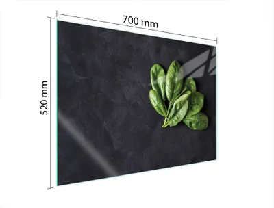 Obrázek produktu pro Skleněná Ochranná Deska Na Srdce 70X52 Basil