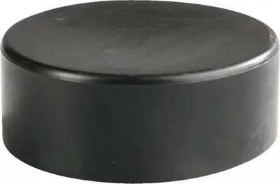 Produktbild von Ersatzkappe für Rohrpfosten, schwarz, Kunststoff, Ø 76mm