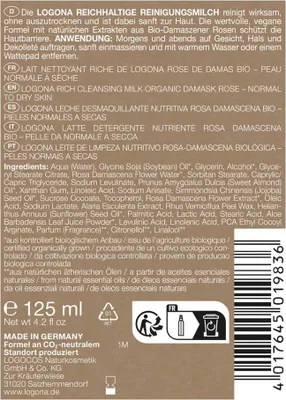 Image de moisture Damszener Rose - Lait nettoyant 125ml