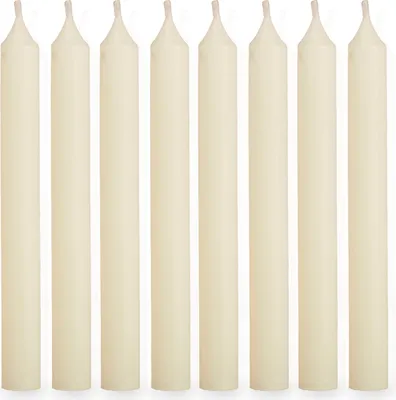 Obrázek produktu pro Kónické svíčky CELESTIA, 20 cm, bílé
