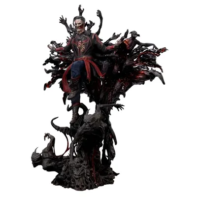 Productafbeelding van Doctor Strange in het Multiversum van Waanzin - Art Scale Statue 1/10 - Dead Defender Strange - Deluxe - 31 cm