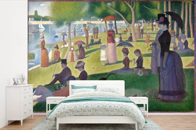 Produktbild von Fotobehang, 420 cm x 280 cm, Kunstprint, Schwarz-Weiß