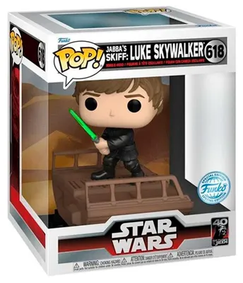 Productafbeelding van Funko Pop! Deluxe Star Wars: Luke Skywalker figuur, exclusieve editie
