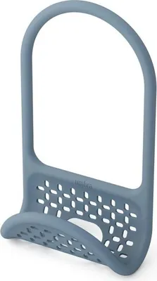 Produktbild von Umbra Spülbeckenablage Sling mit Schwammhalter, Gummi, Schieferblau, 1004294-1050