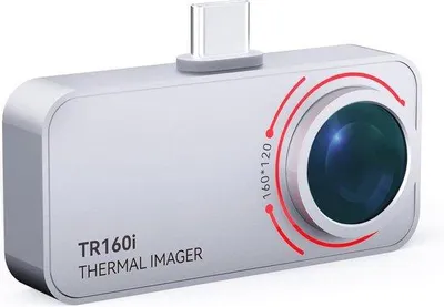 Immagine prodotto di Telecamera a infrarossi portatile - Risoluzione 160x120, intervallo di temperatura da 20 °C a 550 °C
