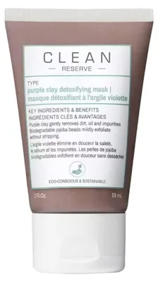 Zdjęcie produktu dla Clean, Reserve - Purple Clay, Detoxifying, Clay Mask, 59 ml