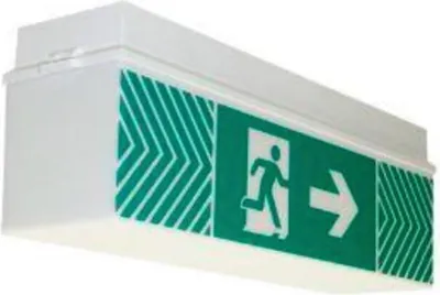 Image de Lampe d'évacuation LED avec pictogramme, 3/8h - Lampe d'urgence 79031004