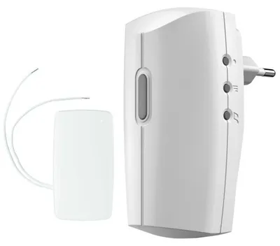 Obrázok produktu pre KlikAanKlikUit ACDB-8000BC, biela, bezdrôtová, 433 MHz, 30 m, striedavý prúd, batéria, 220 V