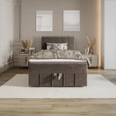 Obrázek produktu pro BEDANTE skříňová pružinová postel BAHAMA 100x200 Monolith 15, postel, postelový základ, jednolůžko, hotelová postel, topper, matrace, skříňová pružinová postel