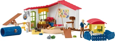 Zdjęcie produktu dla Schleich Farm World hotel dla zwierząt 42607