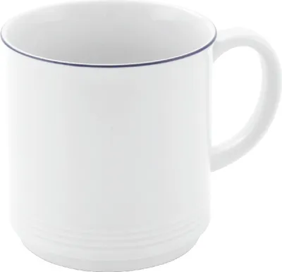 Obrázok produktu pre Friesland Jeverland Hrnček na kávu Little Breeze, porcelán 250 ml, biela/modrá